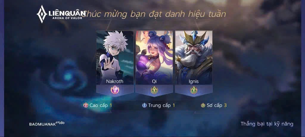 Cày Top Tướng Liên Hệ Zl 0932588067